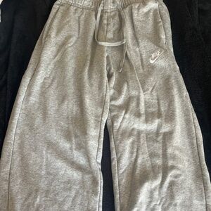 Nike sweatpants uncuffed